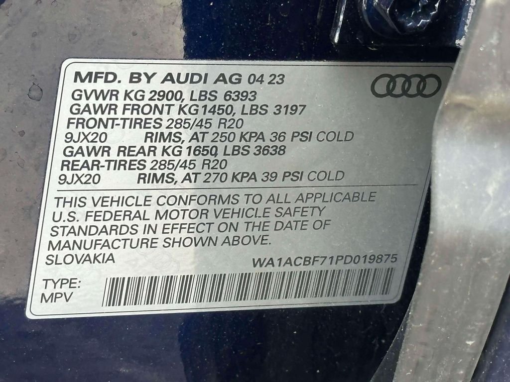 Used 2023 Blue Audi 45 Premium image 17