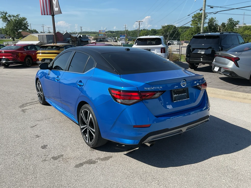Used 2023 Electric Blue Metallic/Super Black Nissan SR image 8