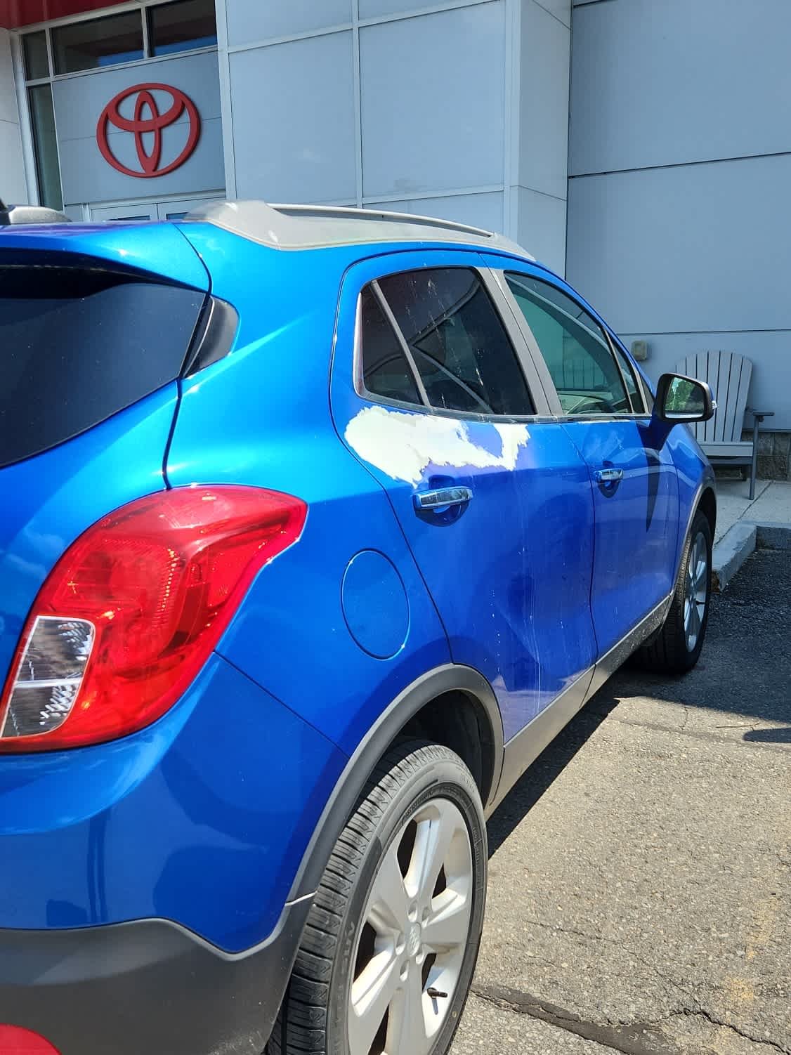 Used 2016 Coastal Blue Metallic Buick Convenience image 3
