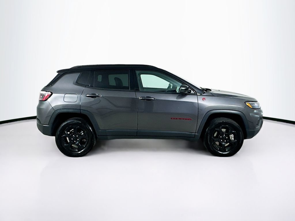 Used 2023 Granite Crystal Metallic Clearcoat Jeep Trailhawk image 8