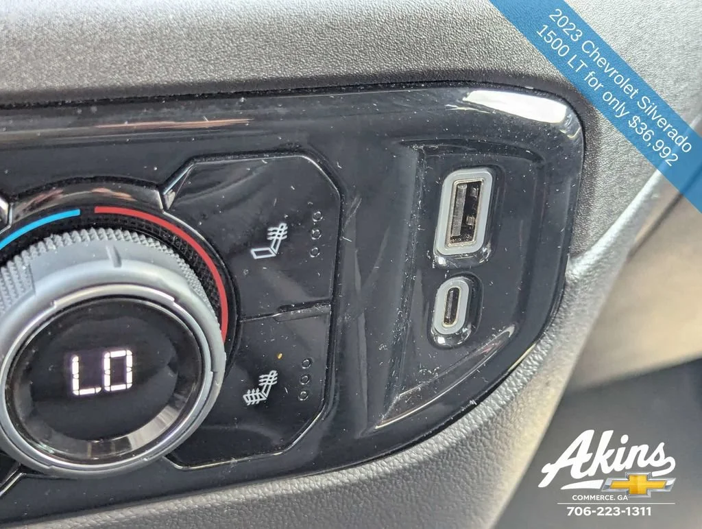 Used 2023 STERLING GRAY METALLIC Chevrolet LT image 22