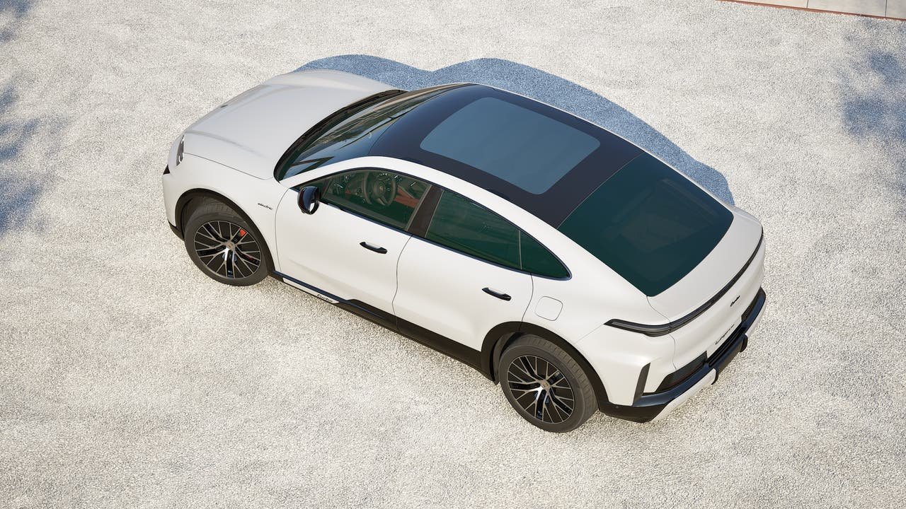 New 2026 Carrara White Metallic Porsche Turbo Coupe Electric image 4