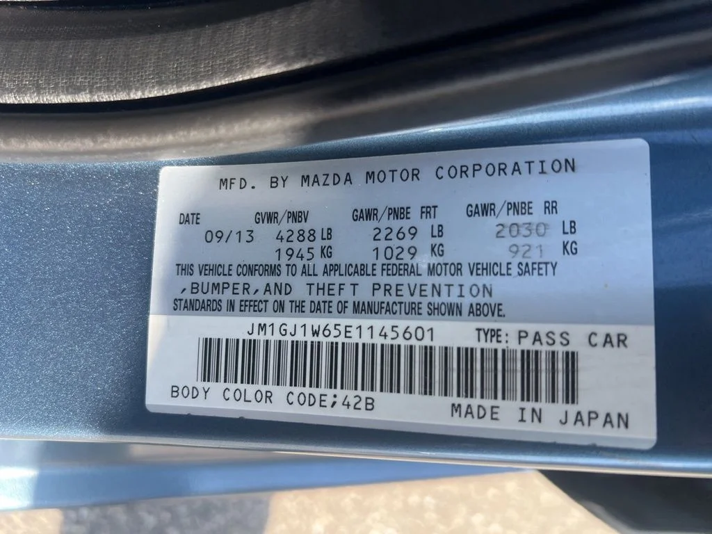 Used 2014 Blue Mazda i Grand Touring image 30