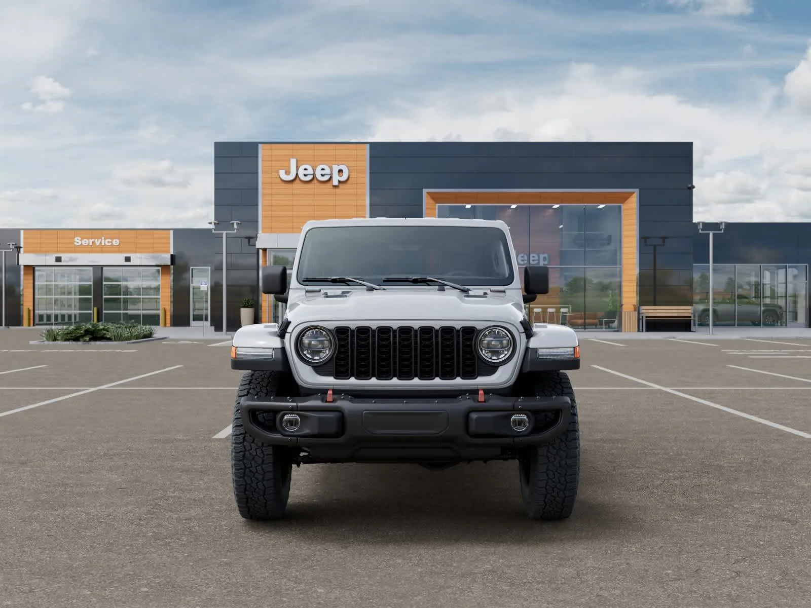 New 2026 Bright White Clearcoat Jeep Rubicon image 6