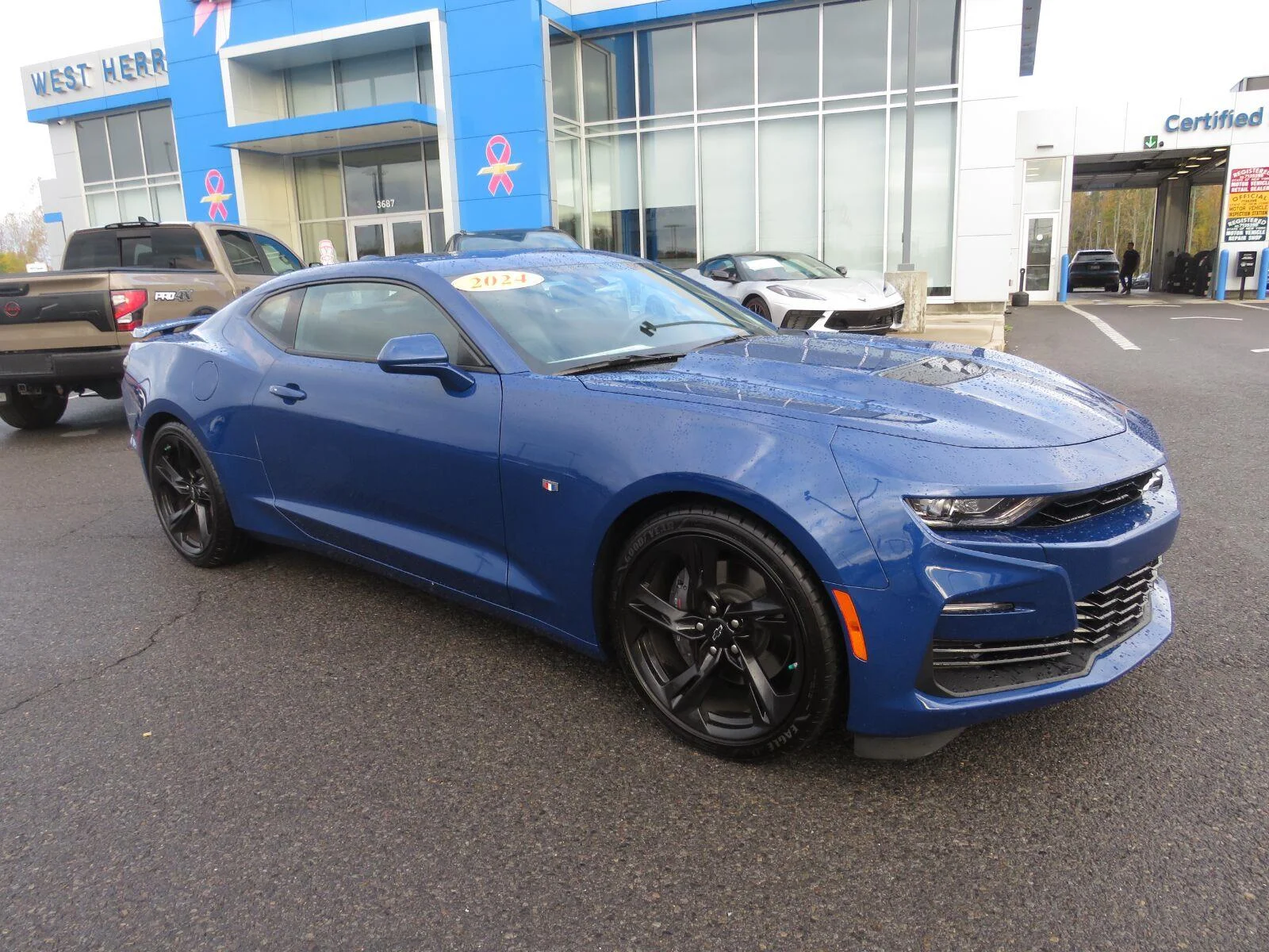 Used 2024 Riverside Blue Metallic Chevrolet 2SS image 5