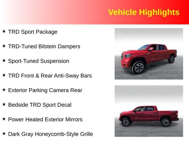 Used 2019 Red Toyota SR5 image 3