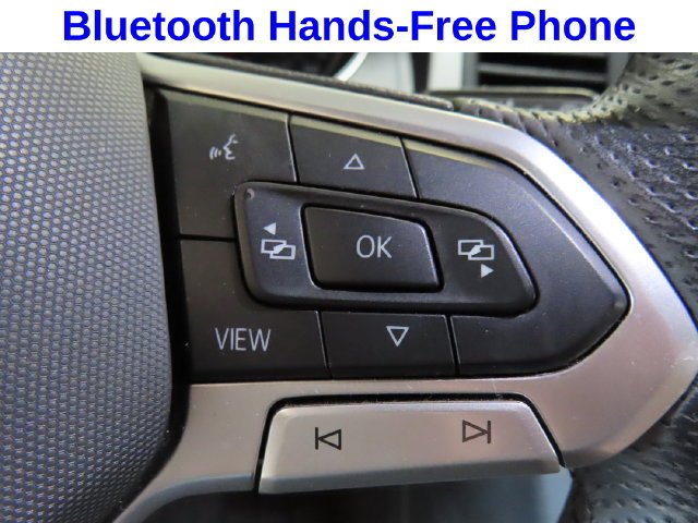Used 2021 Blue Volkswagen 3.6L V6 SE w/Technology R-Line image 22