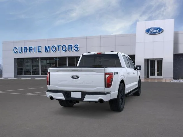 New 2026 Star White Metallic Tri-Coat Ford Lariat image 8