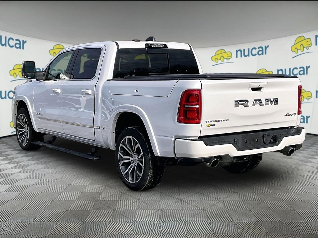 New 2026 Ivory White Tri-Coat Pearlcoat Ram Tungsten image 5