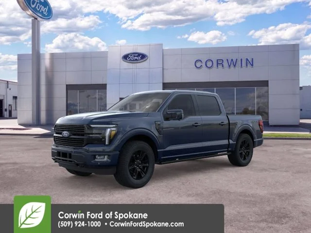 New 2026 Antimatter Blue Metallic Ford Platinum image 3
