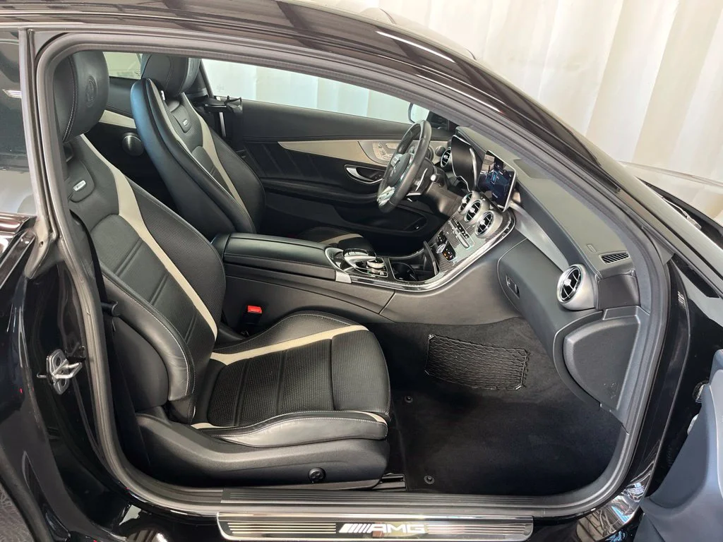 Used 2020 Obsidian Black Metallic Mercedes-Benz C 63 S AMG® image 24