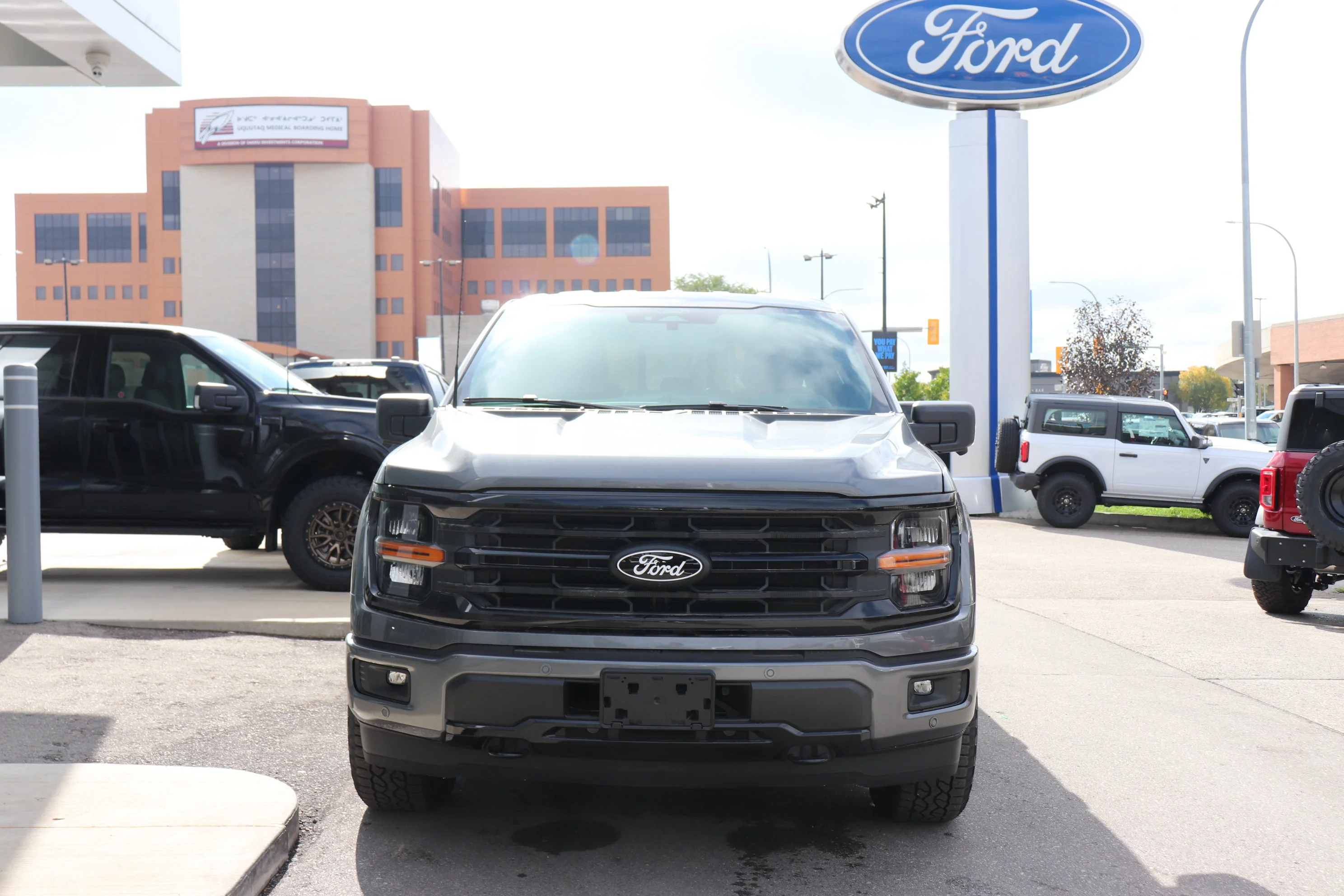 New 2026 CARBONIZED GREY METALLIC Ford XLT image 2