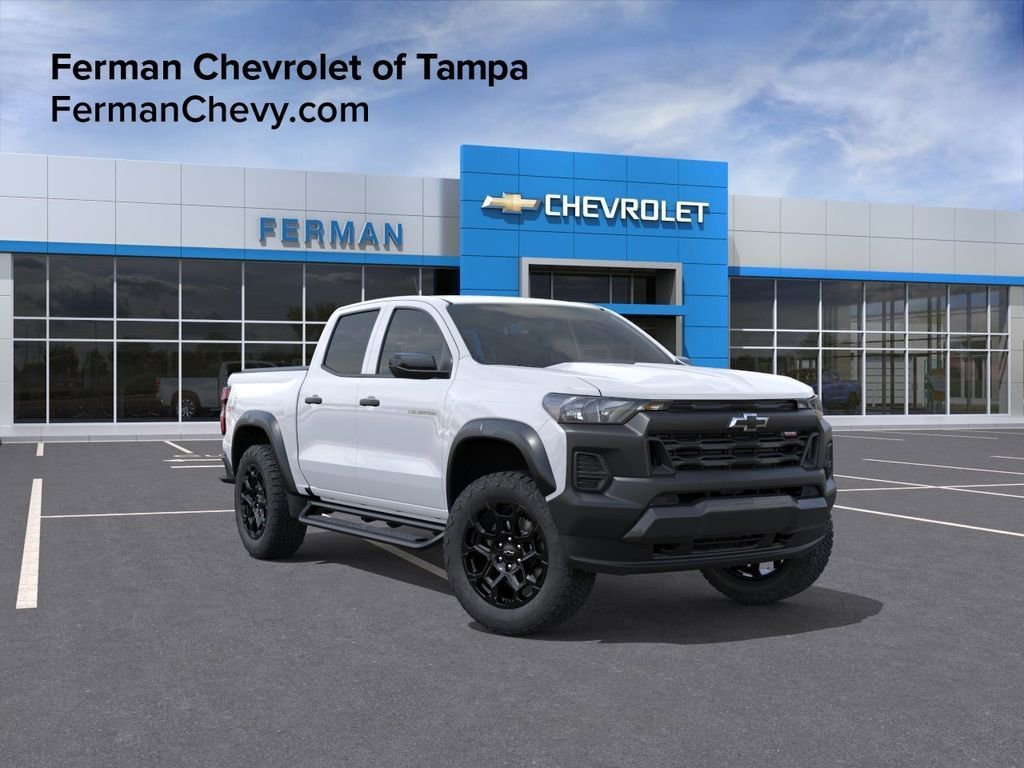 New 2026 Summit White Chevrolet Trail Boss image 1