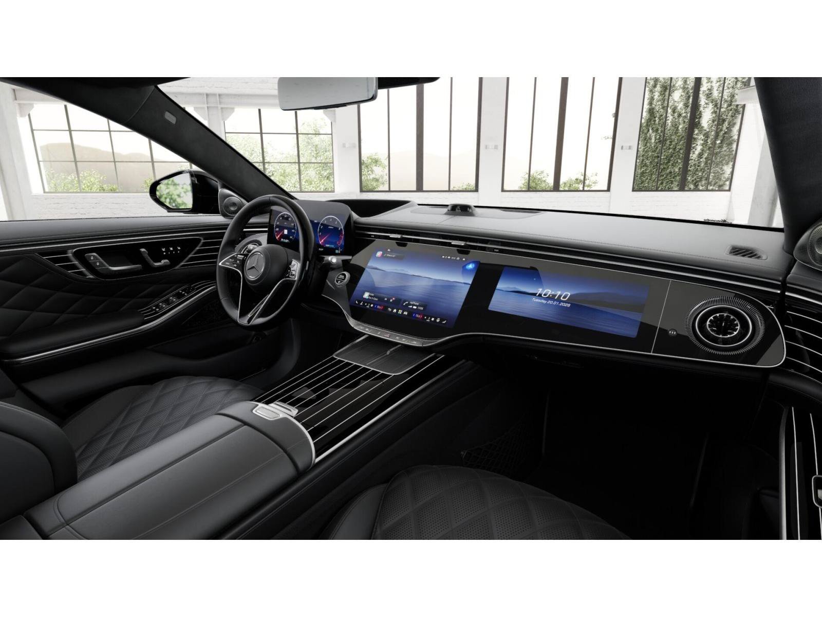 New 2027 Black Mercedes-Benz S 580 image 10