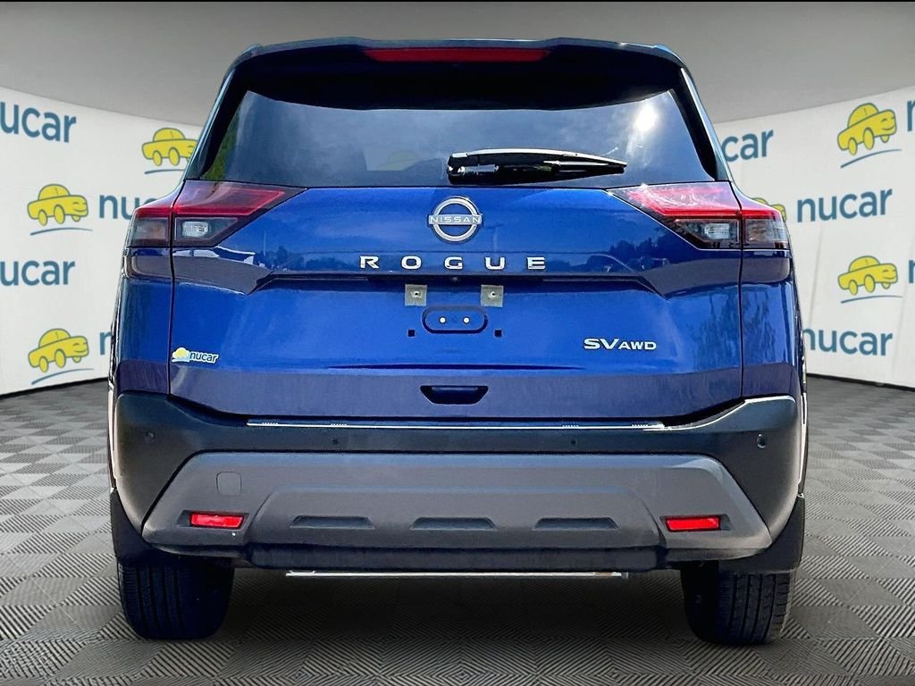 Used 2023 Blue Nissan SV image 5
