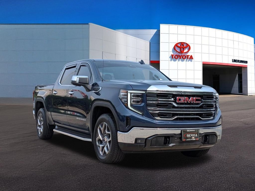 Used 2022 Blue GMC SLT image 7