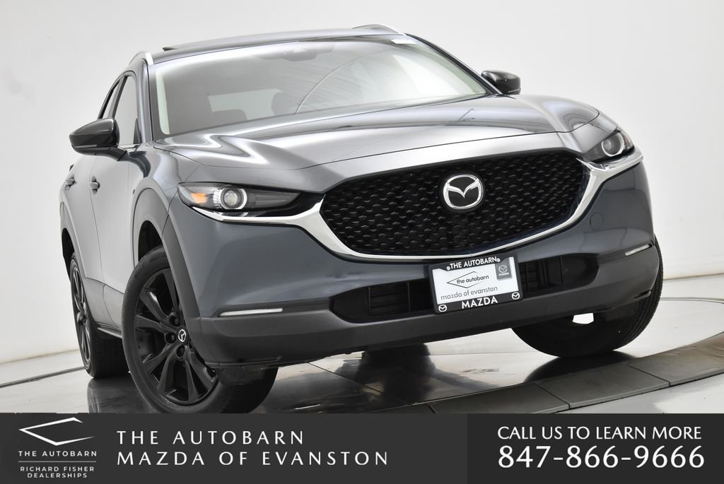 Certified Used 2023 Gray Metallic Mazda 2.5 S Carbon Edition image 3