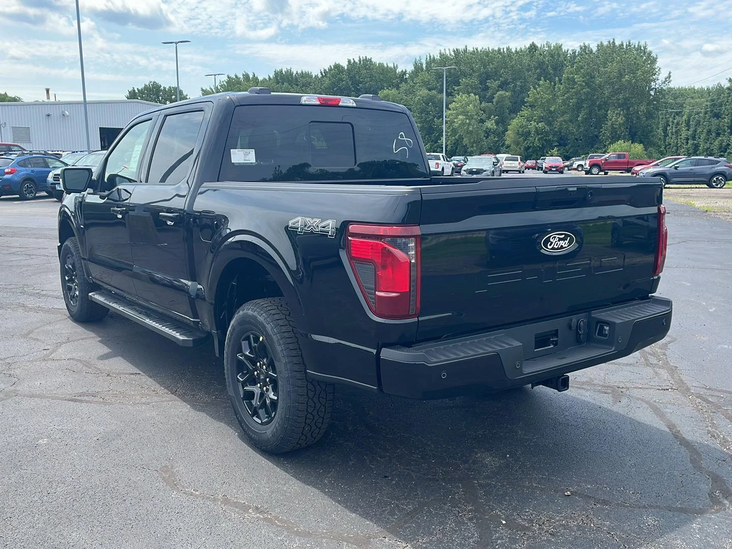 New 2026 Agate Black Metallic Ford XLT image 3