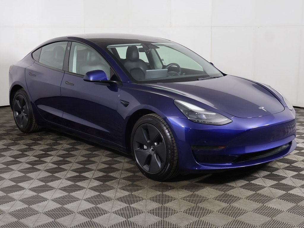 Used 2023 Tesla Model 3 Base with VIN 5YJ3E1EA0PF393953 for sale in Parma, OH