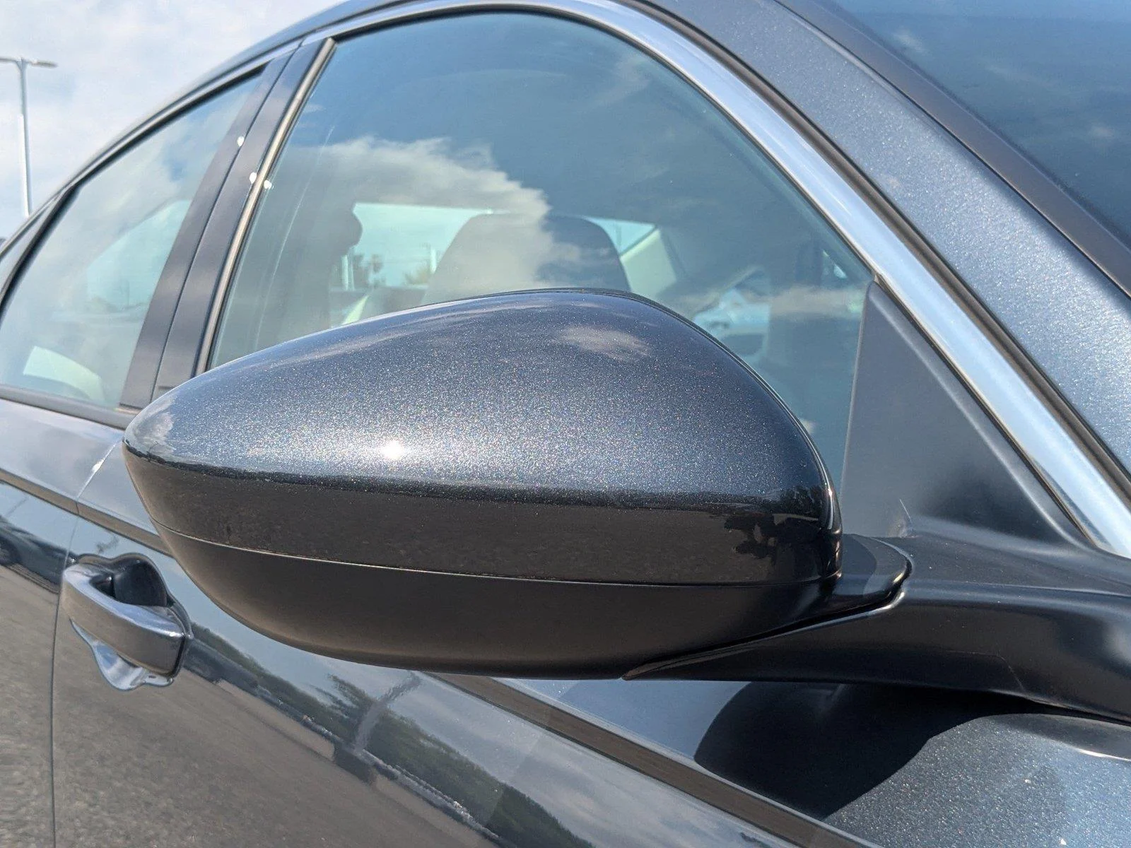 Used 2024 Meteorite Gray Metallic Honda EX image 11