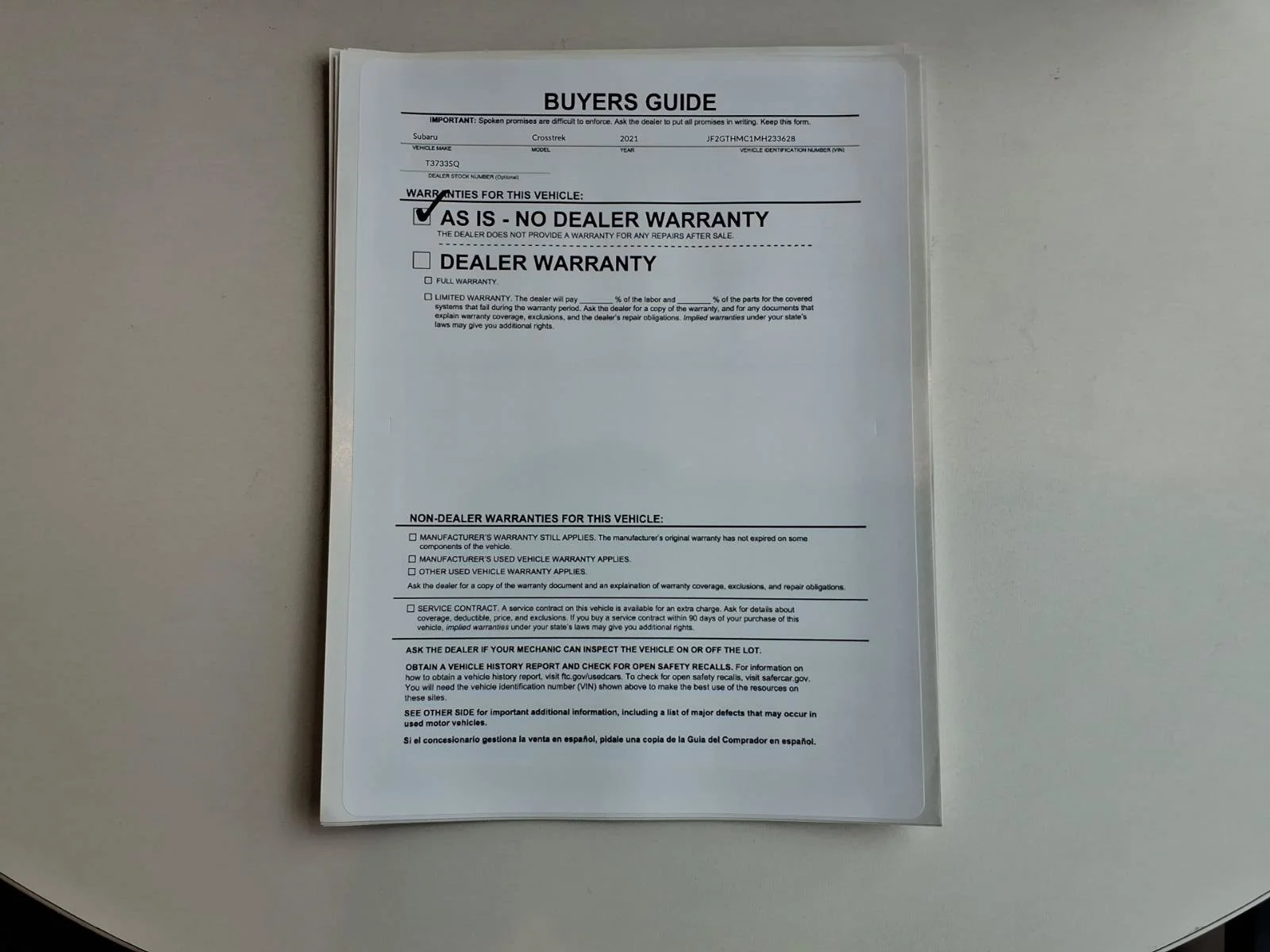 Used 2021 Magnetite Gray Metallic Subaru Limited image 29