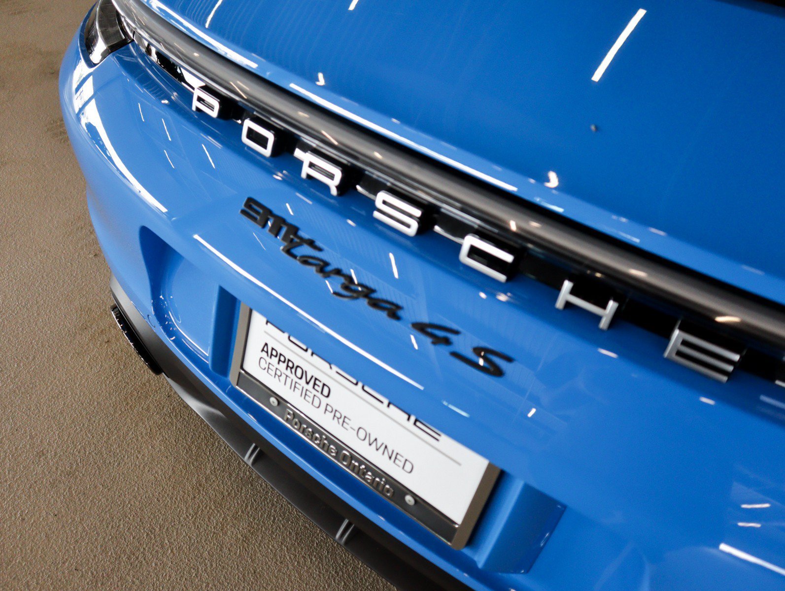 Certified Used 2022 Shark Blue Porsche Targa 4S image 33