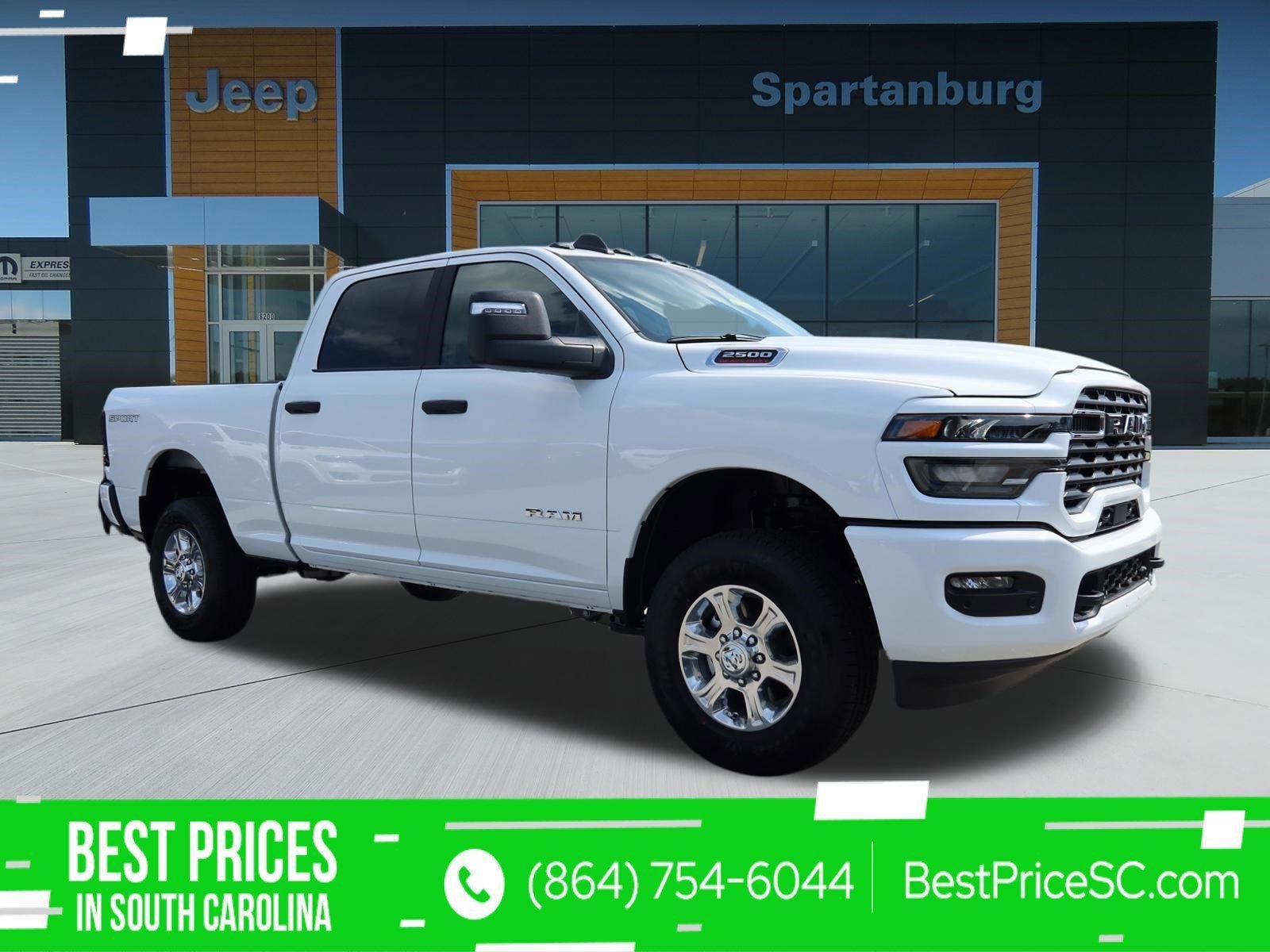 New 2026 Bright White Clear-Coat Exterior Paint RAM Big Horn image 1