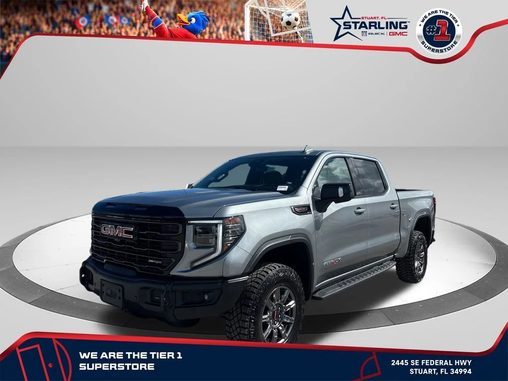 New 2026 Sterling Metallic GMC AT4X image 1