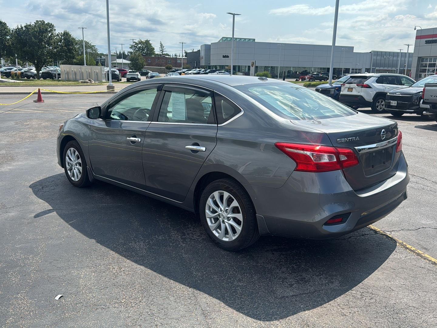 Used 2019 Gun Metallic Nissan SV image 4