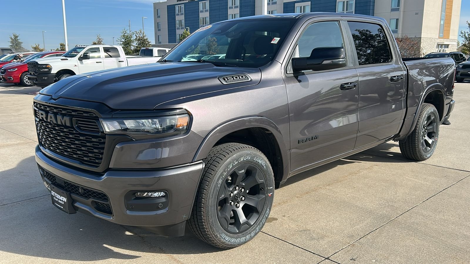 New 2026 Granite Crystal Metallic Clear-Coat Exterior Paint RAM Big Horn/Lone Star image 7