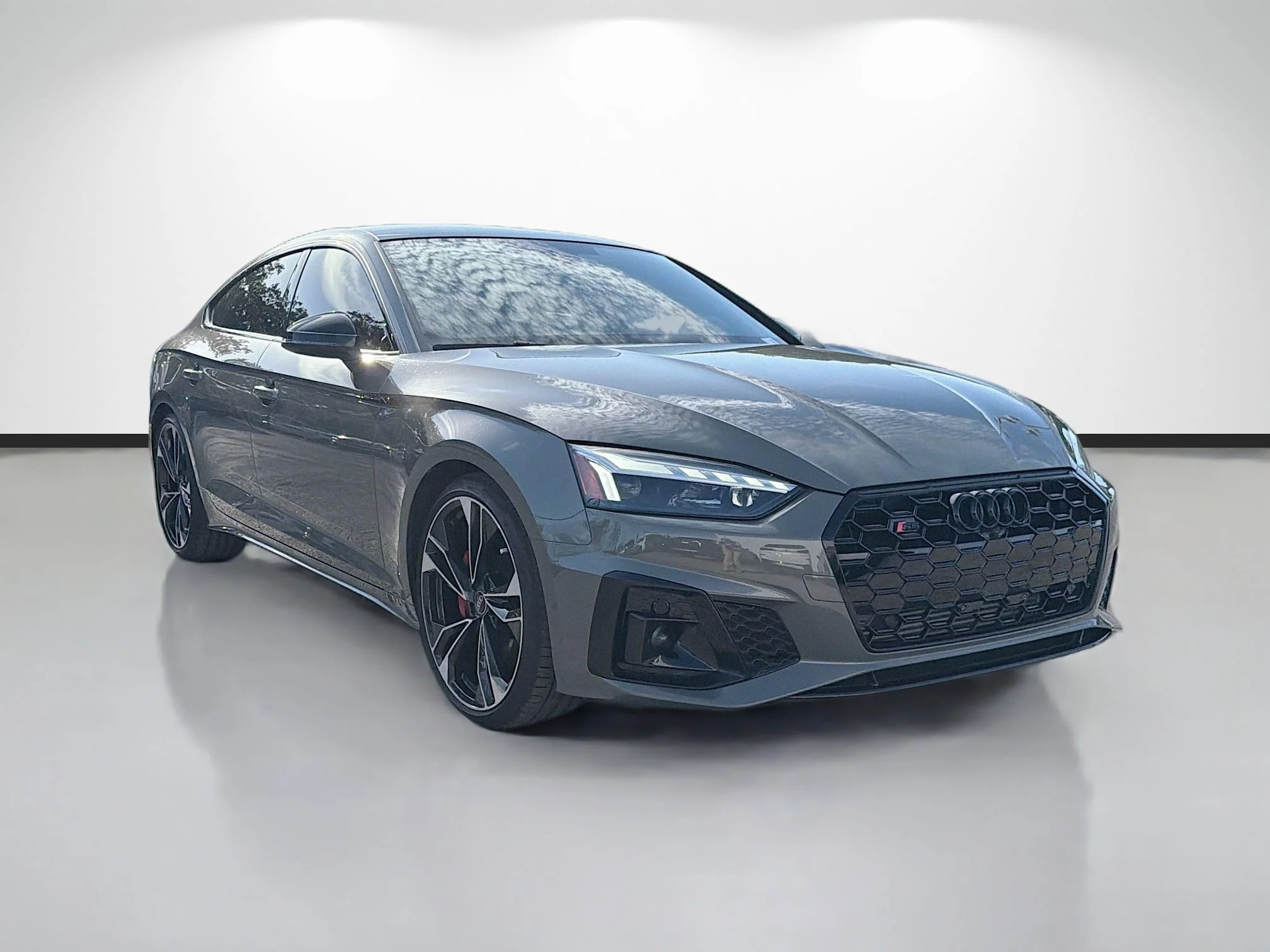 Used 2024 Chronos Gray Metallic Audi Premium Plus image 1