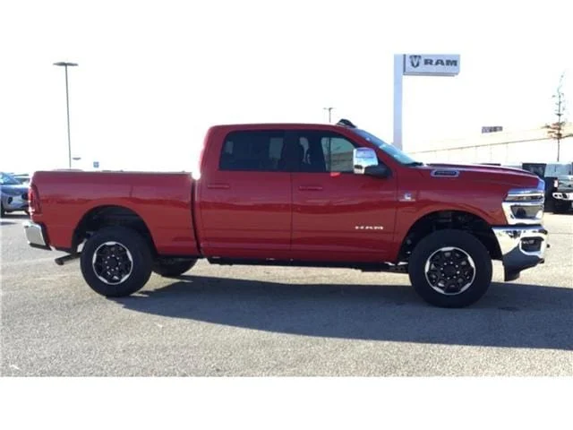New 2026 Flame Red Clear-Coat  Paint Ram LARAMIE CREW CAB 4X4 6