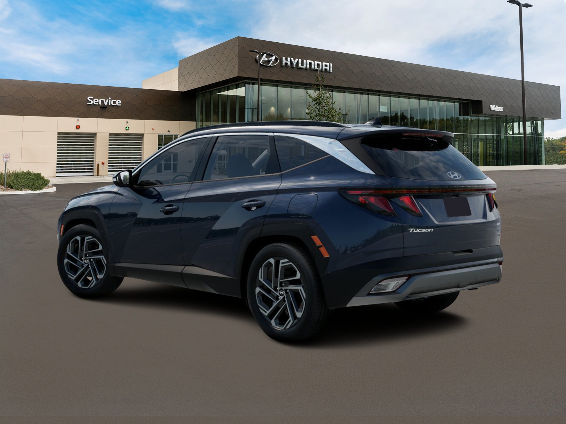 New 2026 Atlantis Blue Hyundai SEL Plus AWD image 5