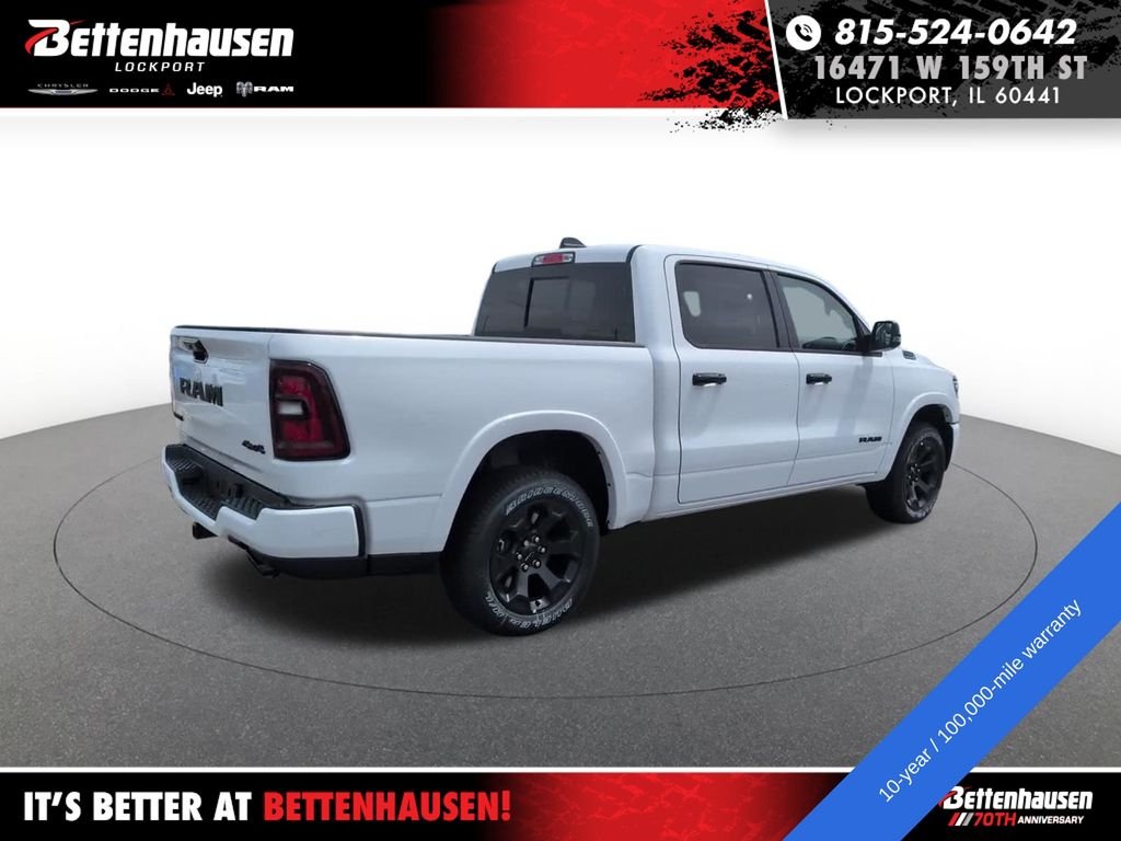 New 2026 Bright White Clear-Coat Exterior Paint RAM BIG HORN image 8