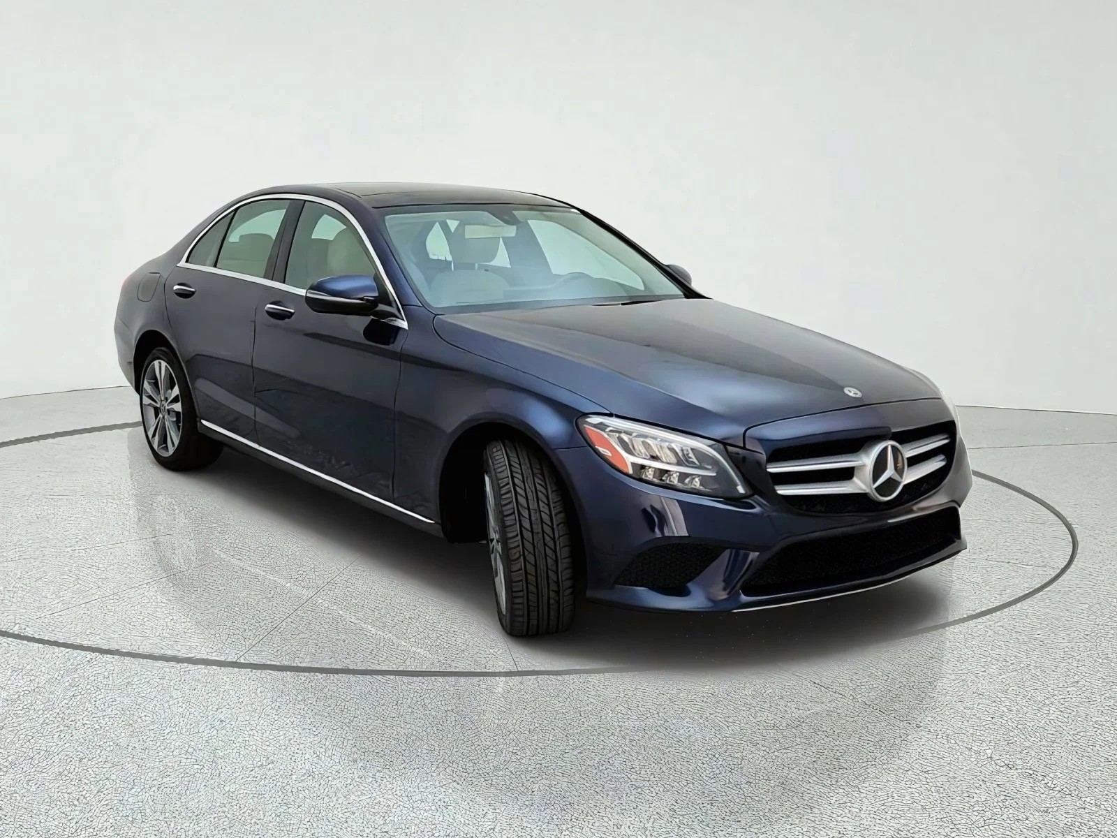 Certified Used 2020 Lunar Blue Metallic Mercedes-Benz C 300 image 4