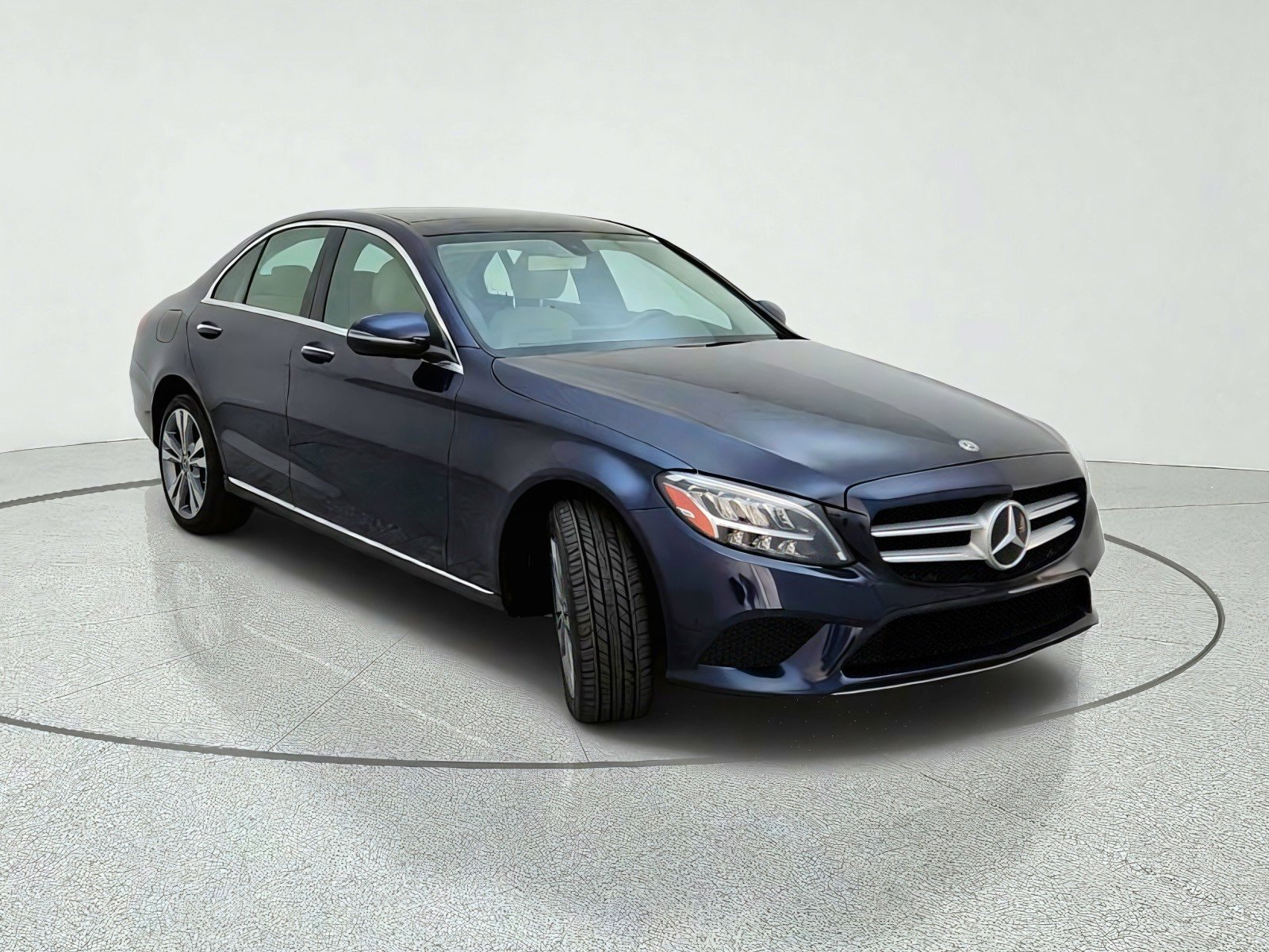 Certified Used 2020 Lunar Blue Metallic Mercedes-Benz C 300 image 4