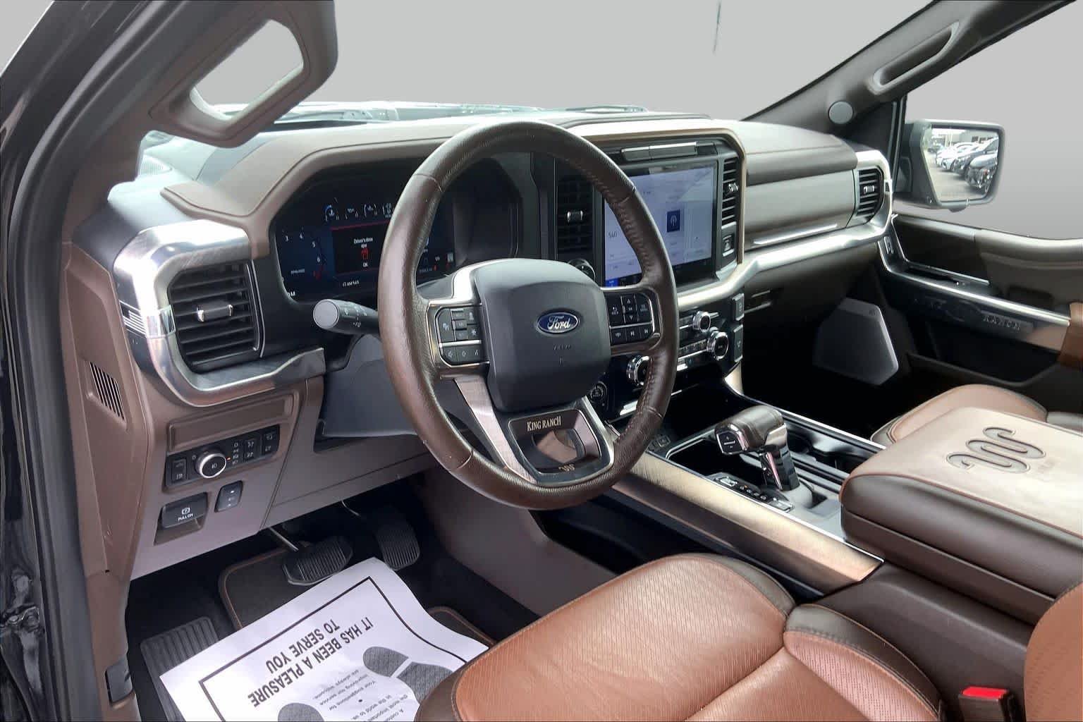 Used 2025 Agate Black/Marsh Gray Ford King Ranch image 17
