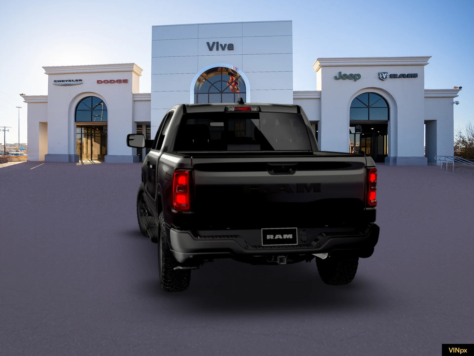 New 2026 Diamond Black Crystal Pearl-Coat Exterior Paint RAM  image 13