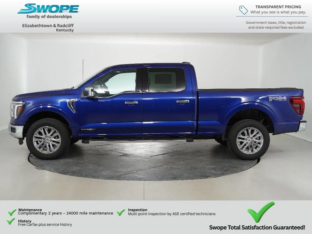 New 2026 ARGON BLUE METALLIC Ford LARIAT image 6