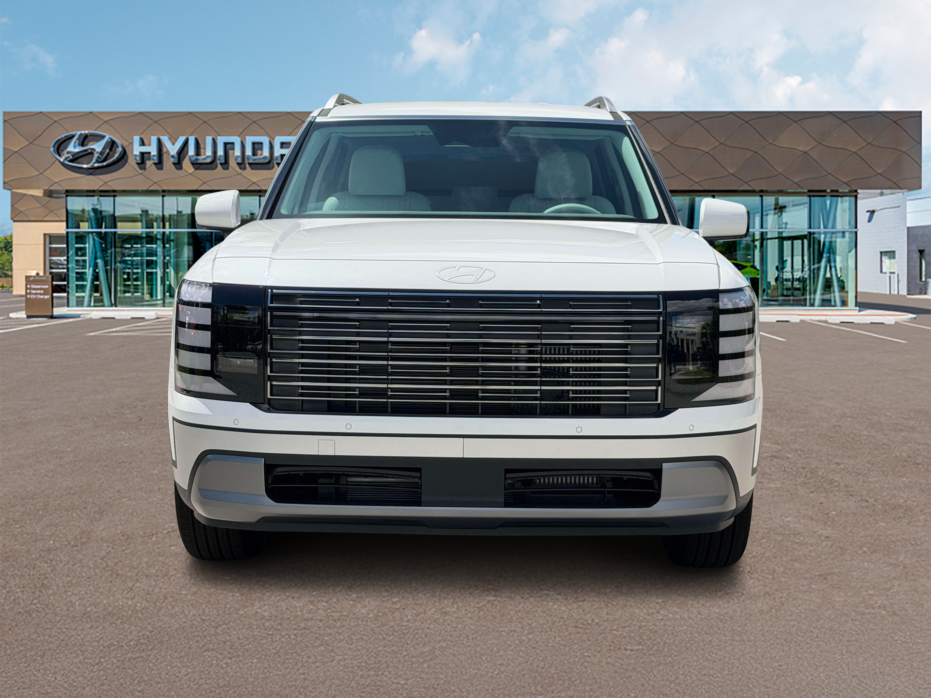 New 2027 White Hyundai Blue SEL 8P image 12