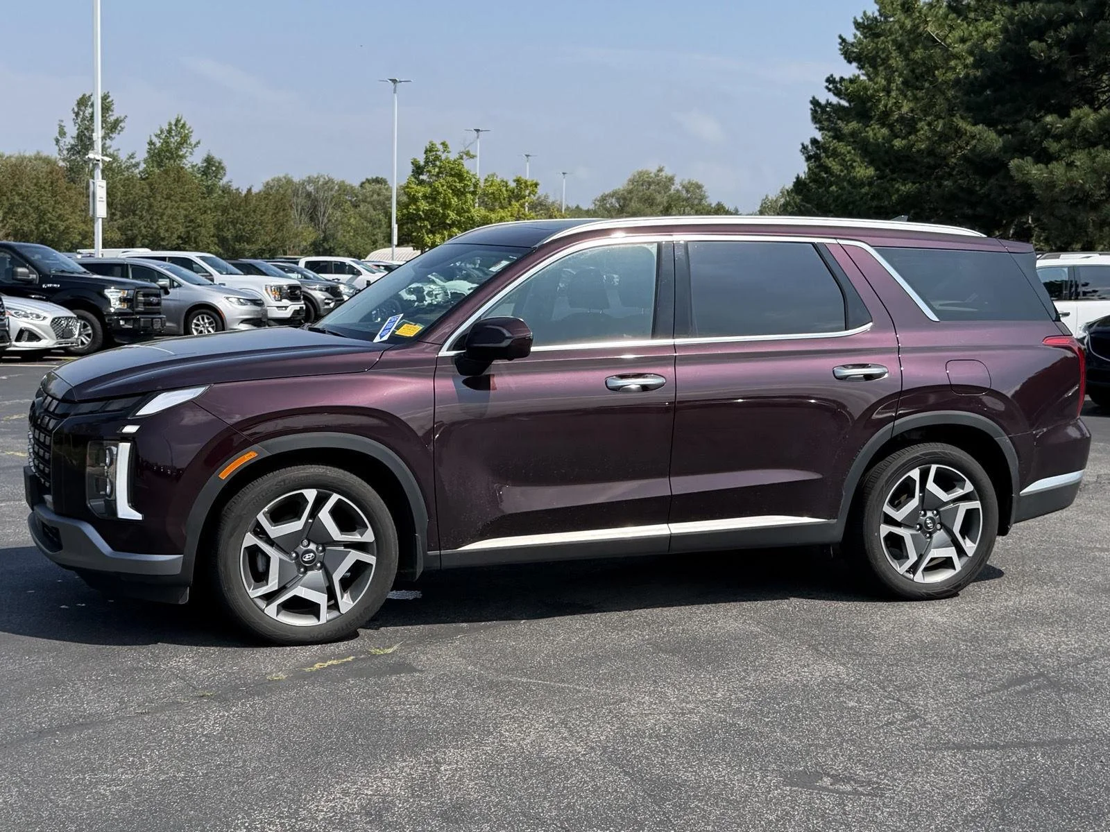 Used 2023 Sierra Burgundy Hyundai Limited image 6