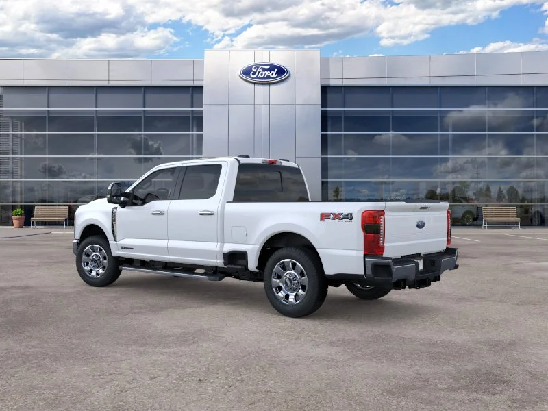 New 2026 Star White Metallic Tri-Coat Ford LARIAT image 4