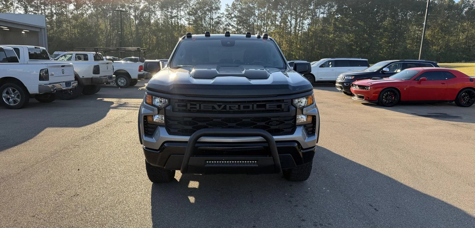 Used 2024 Sterling Gray Metallic Chevrolet Custom Trail Boss image 2