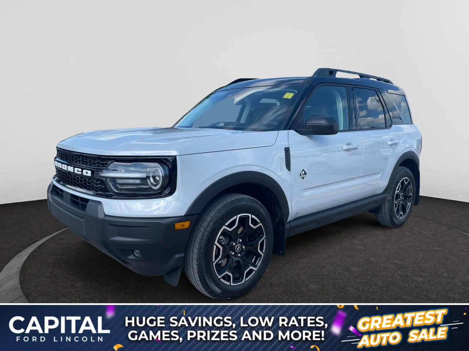 New 2026 Space White Metallic Ford Outer Banks image 1