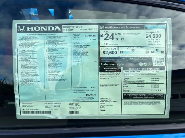 New 2026  Honda  image 30