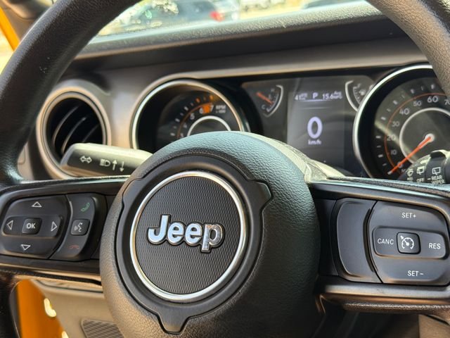 Used 2018 Yellow Jeep Unlimited Sport image 30