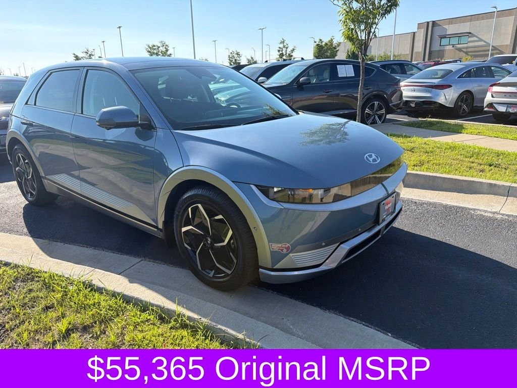 Used 2024 Blue Hyundai Limited image 1