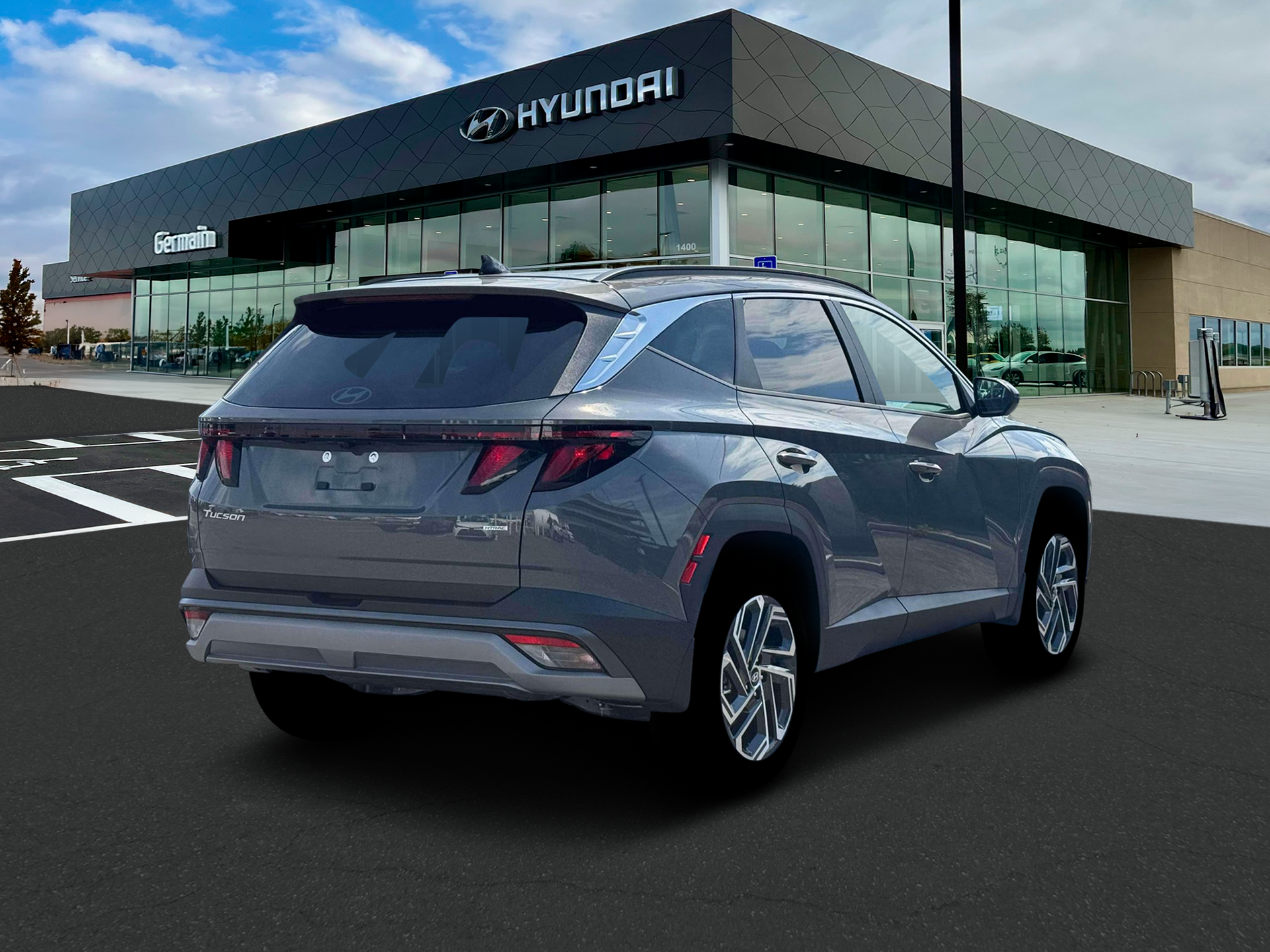 New 2026 Hampton Gray Hyundai SEL Plus AWD image 7
