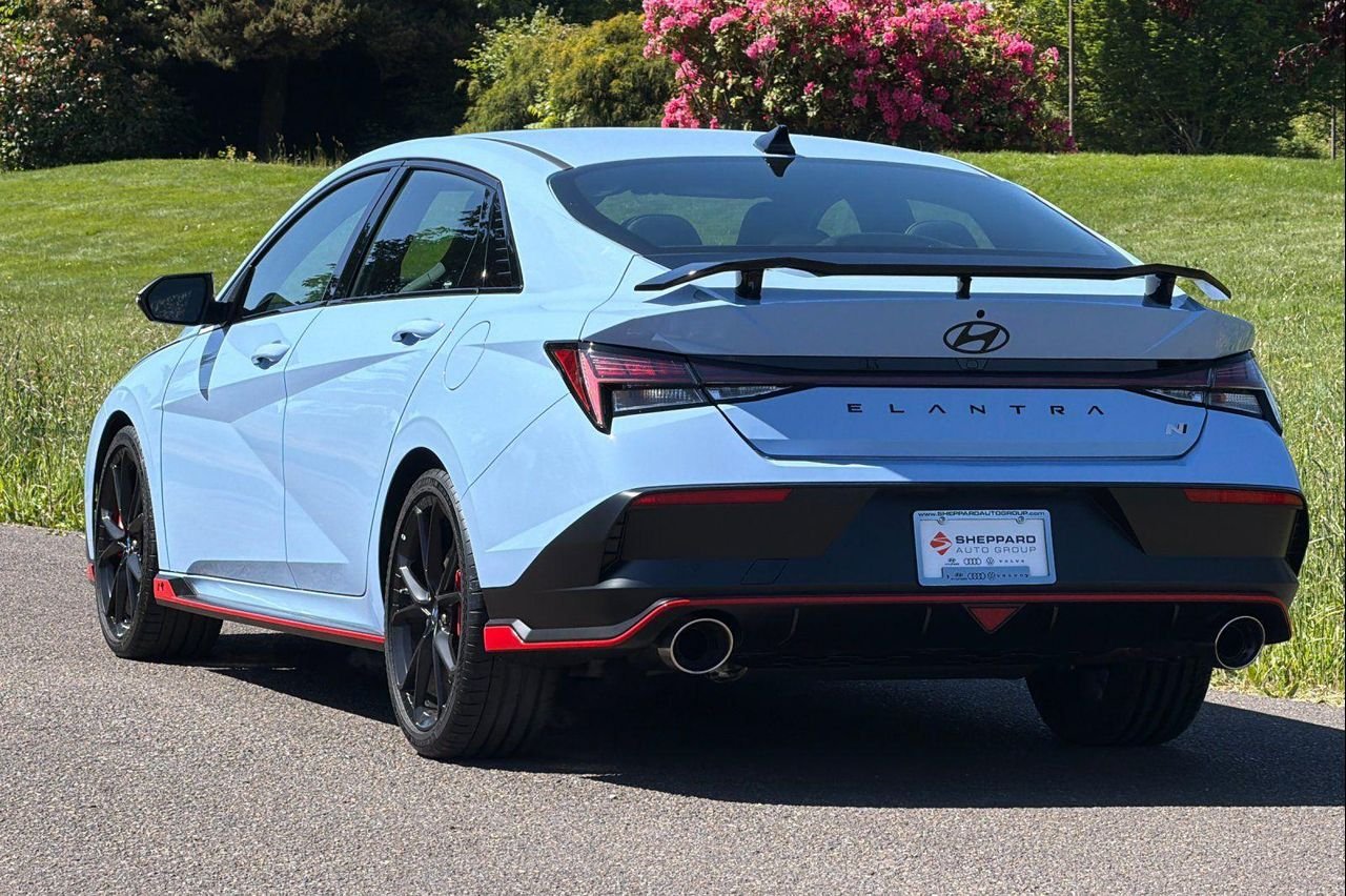 New 2026 Blue Hyundai Sedan image 5