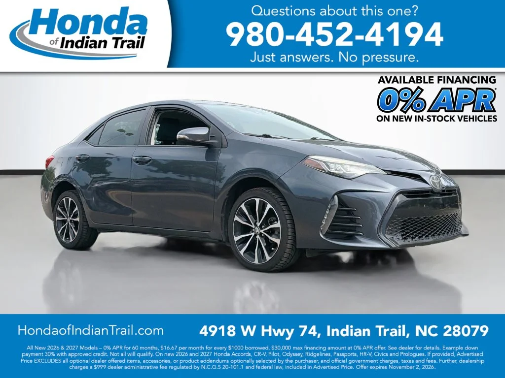 2017 Toyota Corolla SE